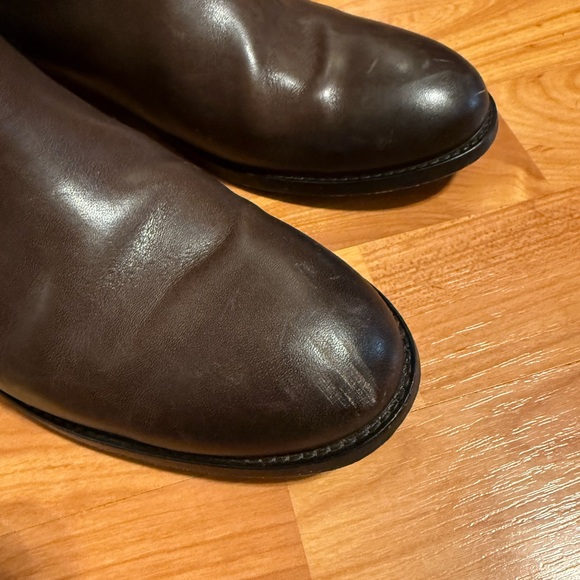 Frye Size 8.5B Dark Brown Women's Melissa  Leather Boots - Picture 5 of 12